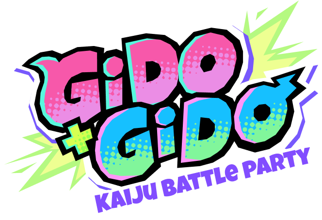 Gido Gido: Kaiju Battle Party Logo